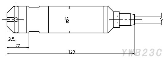 YWB23C探頭尺寸